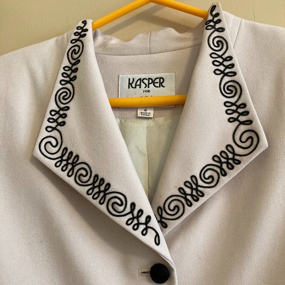 Vintage 80s Power Jacket - Picture 2 of 6